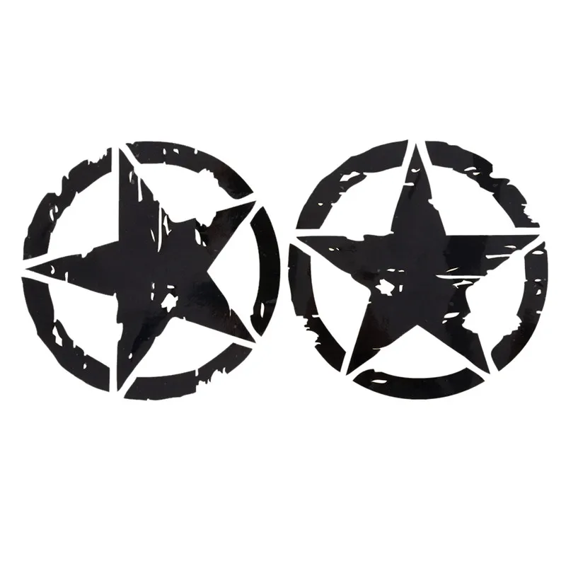

15cm*15cm ARMY Star Graphic Decals Motorcycle Car Stickers Vinyl Car-styling Fashion
