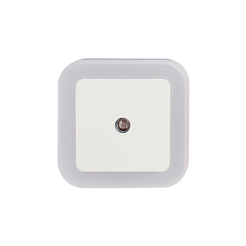 Plug-in LED Night Light Sensor Light 110V / 220V EU Plug / US Plug for Bedroom, Bathroom, Kitchen, Hallway, Stairs - Испускаемый цвет: Белый