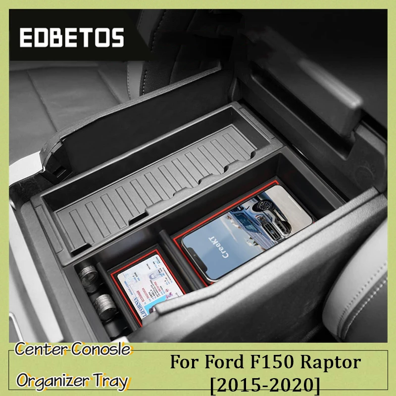 Для Ford F150 F-150 Raptor 2015 2016 2017 2018 2019 центральная консоль Органайзер подлокотник
