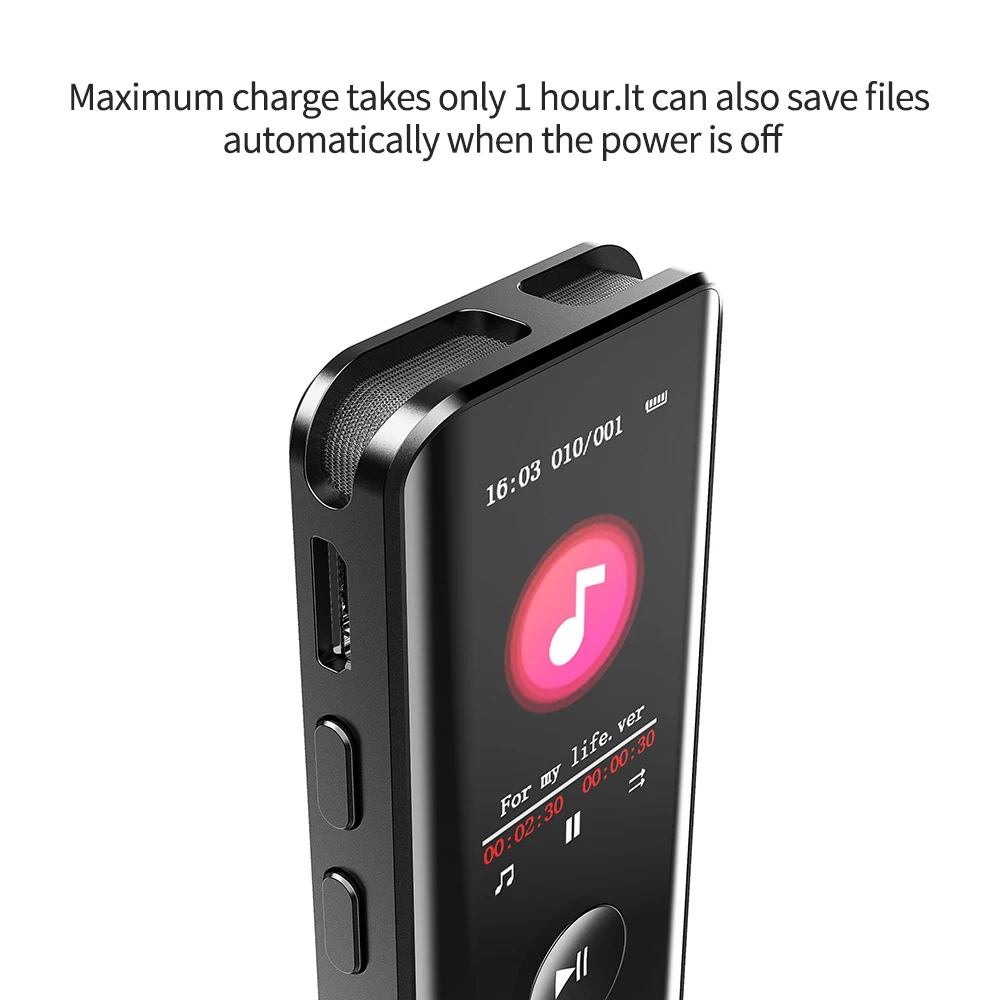 

USB Pen Professional Voice Control Digital Voice Recorder 30 Hours Recording 3.5mm External Microphone Digital Voice Recorder
