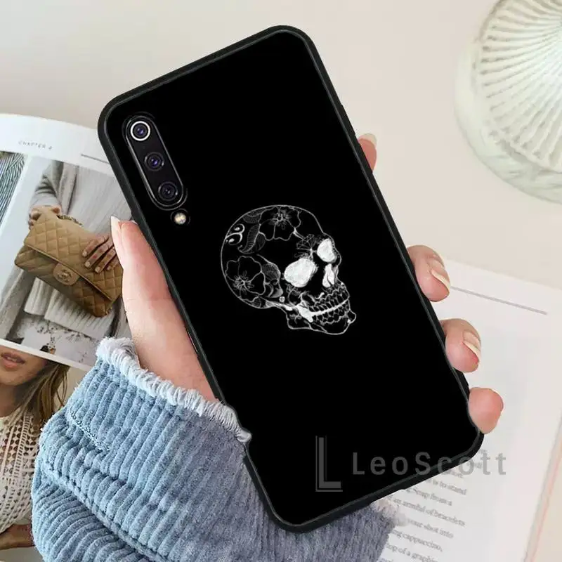 

Funny Skeleton Skeleton Phone Case For Xiaomi Redmi 7 9t 9se k20 mi8 max3 lite 9 note 8 9s 10 pro