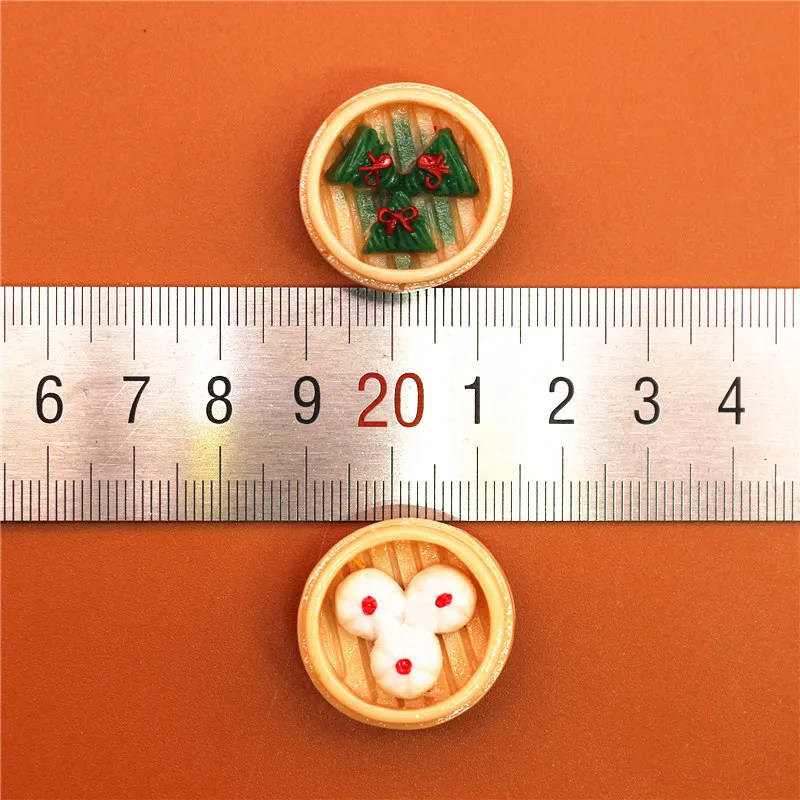 Single Sale 1pc Novel Simulation Food Shoe Charms Accessories Resin Mini Bun Shoe Decoration for croc jibz Kids Party X-mas Gift