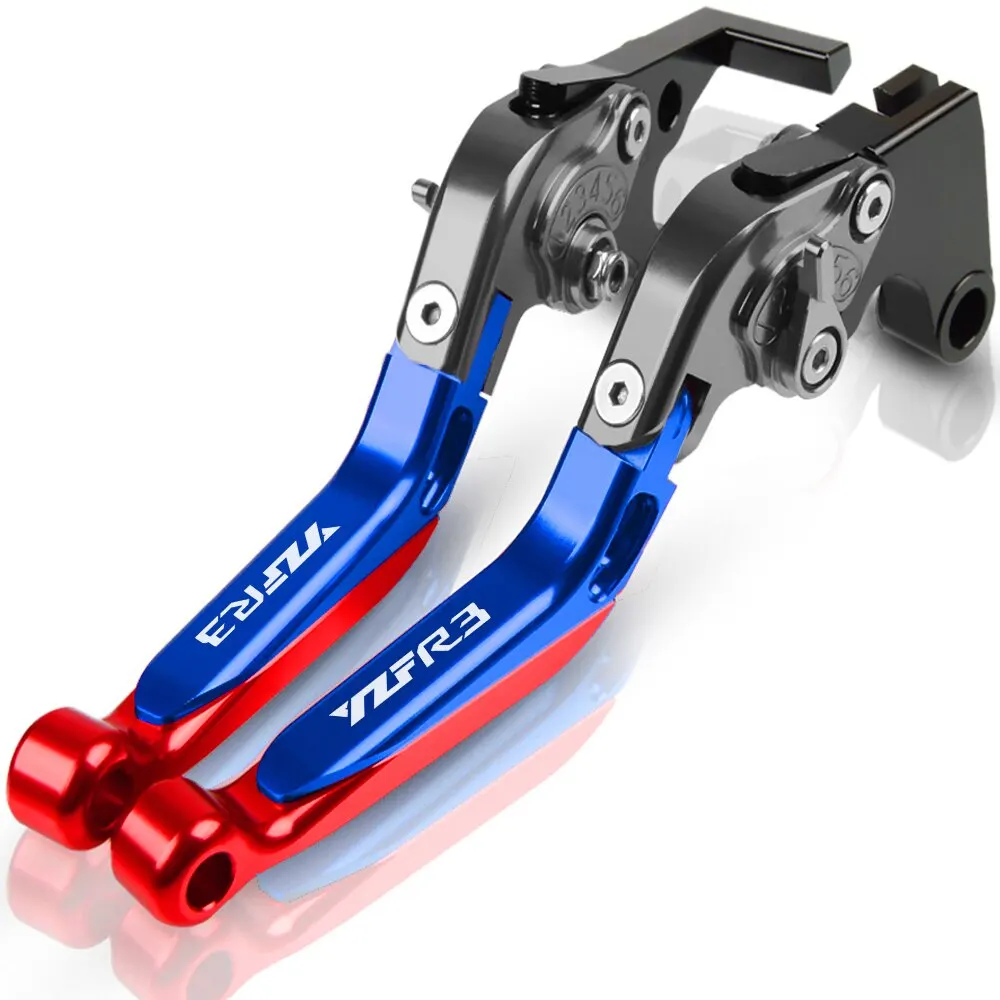 

Motorcycle Accessories Folding Extendable Brake Clutch Levers handlebar FOR YAMAHA YZF R3 YZF-R3 2015 2016 2017 2018 2019 2020