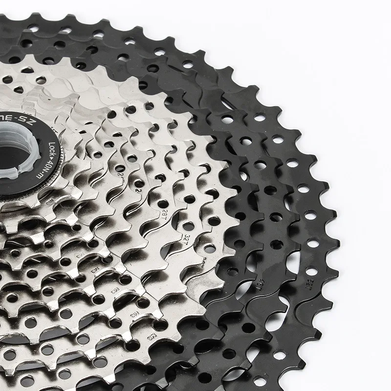 

Sunshine Road Bike Freewheel 30 32 34 36 40 42 46 50 52T Bicycle Flywheel 8/9/10/11/12/13 Speed Cassette Sprocket For Shimano HG