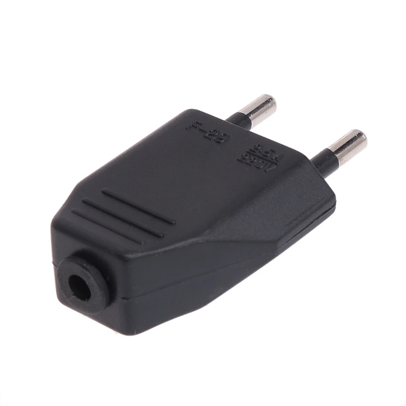 2 шт. немецкий тип Европейский Pin вилки сетевые кабели 2.5A 220V электрический контакт