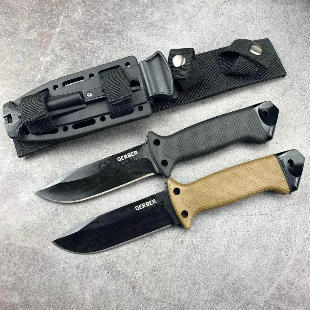 

7CR17MOV Blade Quick Open Knives AKC 58HRC Outdoor Portable Pocket EDC Camping Tactical Folding Knife Combat Military Knifes