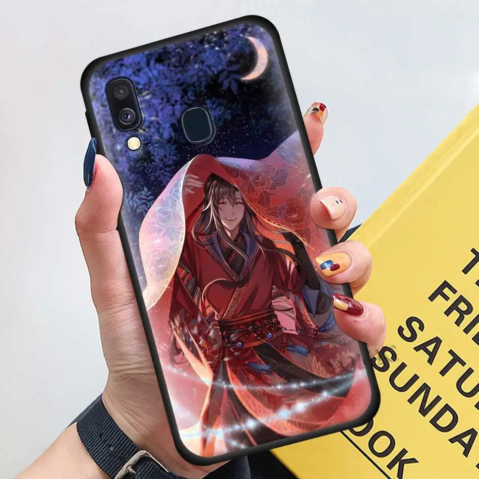 Черный чехол для Samsung Galaxy A51 A50 A71 A70 A10 A20 E A30 S A31 A40 A41 мягкий телефона Mo Dao Zu Shi из ТПУ |