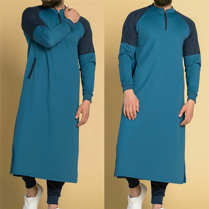 Новая мужская одежда в арабском и исламском стиле Мужская зимняя мусульманская