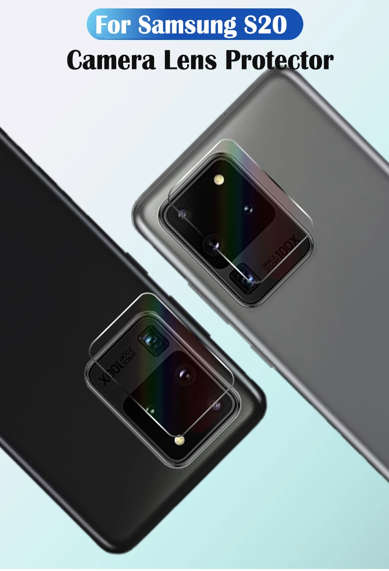 100 шт. объектив камеры для Samsung Galaxy S20 ультра защитная пленка объектива S10 Note 10 Plus