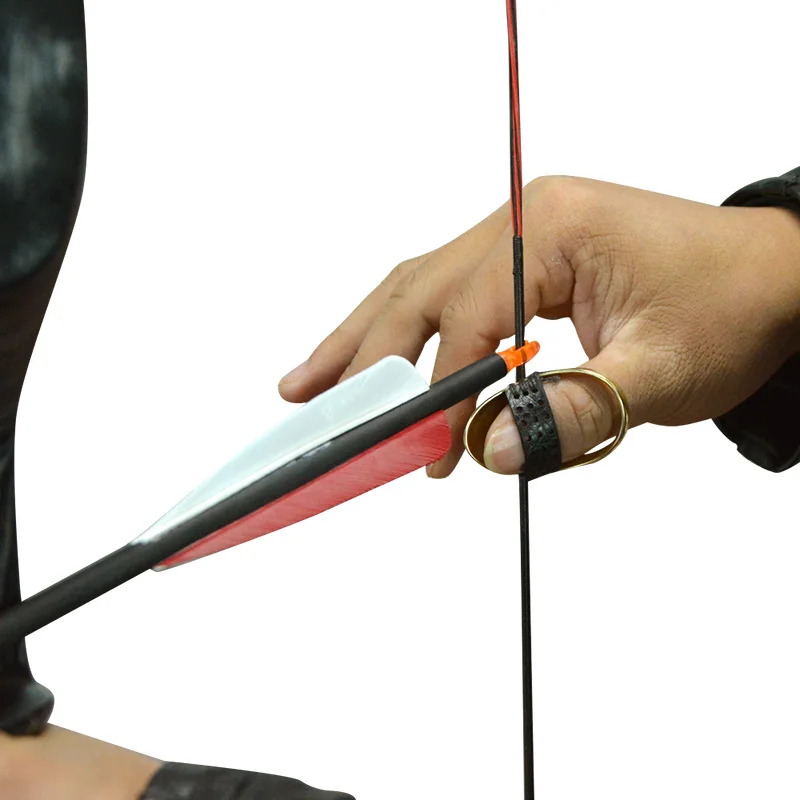 1 шт. защита для стрельбы из лука взрослых тибетское серебряное кольцо большого