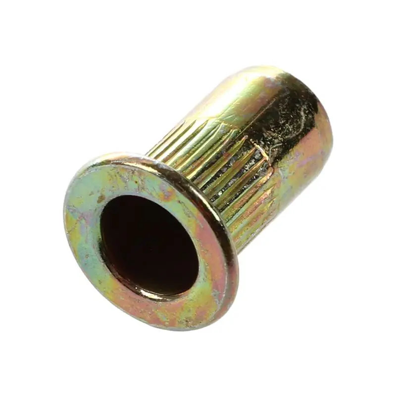50 шт. M10/M12/M8/M5/M6/M4/M4 плоская головка заклепочная гайка инструмент для украшения