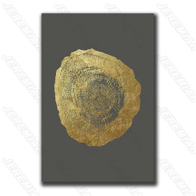 

Golden leaves and fruits landscape poster nordic style wall art canvas print painting modern living room decoration