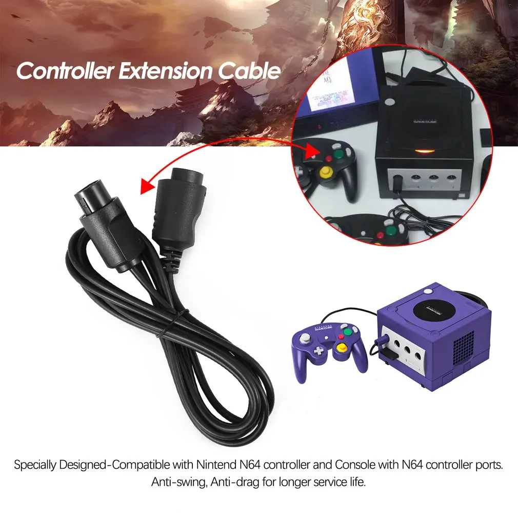 Игровой Удлинительный кабель контроллера водонепроницаемый шнур провод геймпад