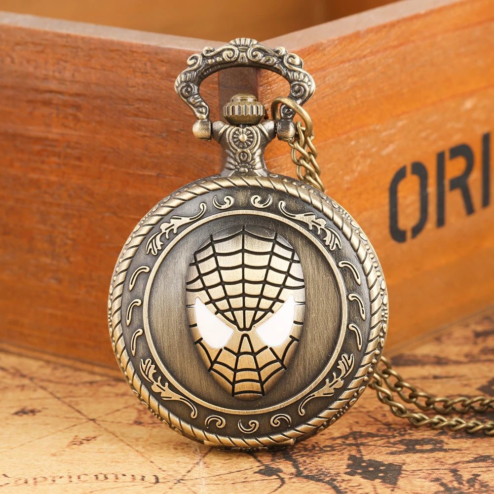 Exquisite Gift Set Fashion Sport Wrist Watch Alloy Case Quartz Pocket Watch Necklace Pendant for Friend