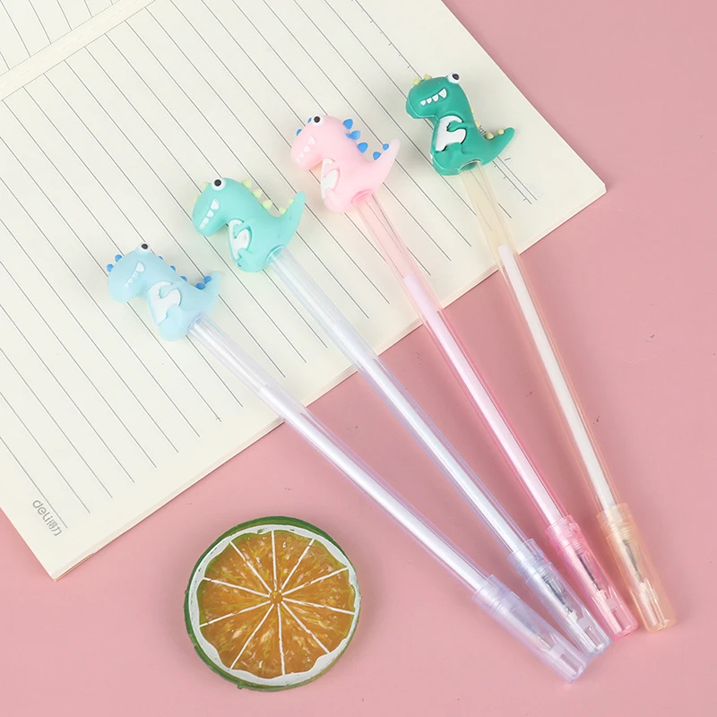 

6Pcs/set Cute Cat Gel Pen 0.5mm Neutral Black Ink Pen School Office Stationery