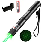 Мощный лазерный горящий лазер 303 указатель Военный Зеленый лазер 532нм 5 мВт красный фиолетовый свет устройство регулируемое для охоты