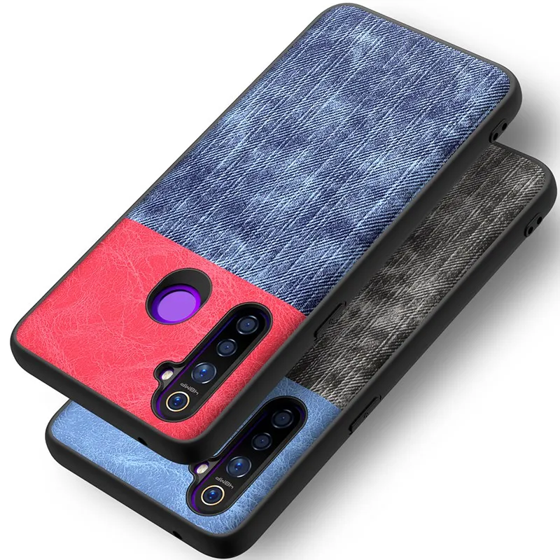 Роскошный Матовый чехол из искусственной кожи для OPPO Realme 3 5 X2 Pro XT C2 Reno 2 Z 2Z 10X Zoom A5 A9