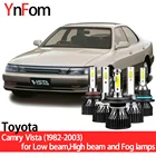 Комплект светодиодных фар YNFOM для Toyota Vista V10-V50 1982-2003, ближний свет, дальний свет, противотуманные фары, автомобильные аксессуары, лампы для автомобильных фар