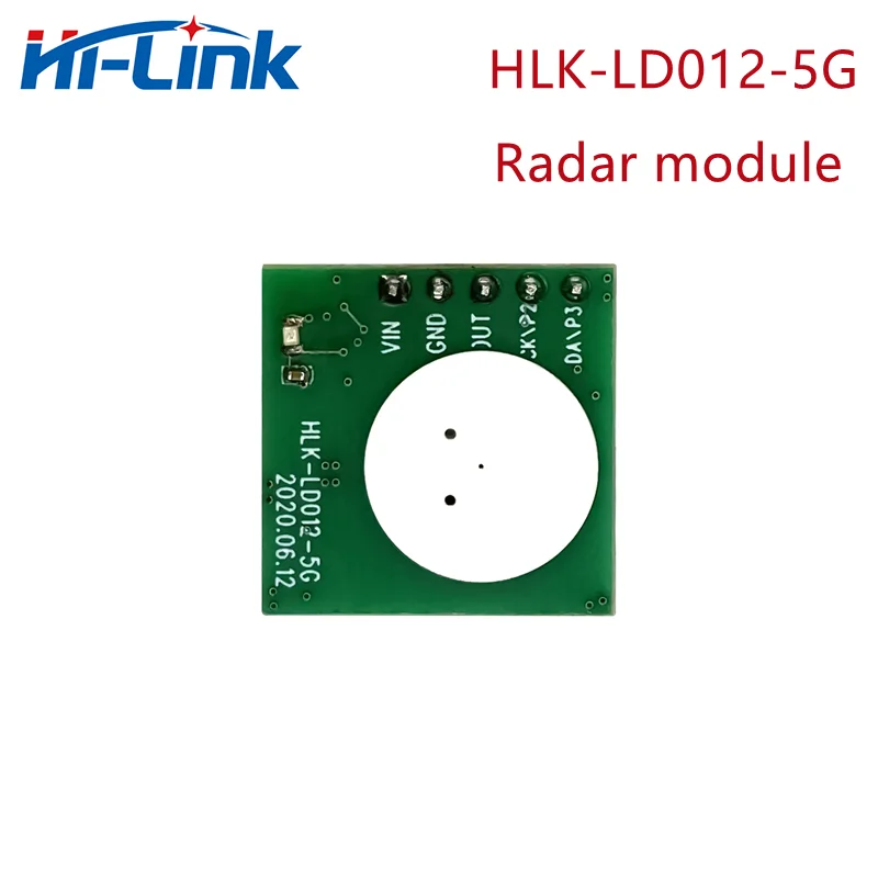 Free Shipping 5pcs/lot ultra-low power 5.8G radar sensor Module HLK-LD012-5G Radar Induction Switch Sensor | Электроника