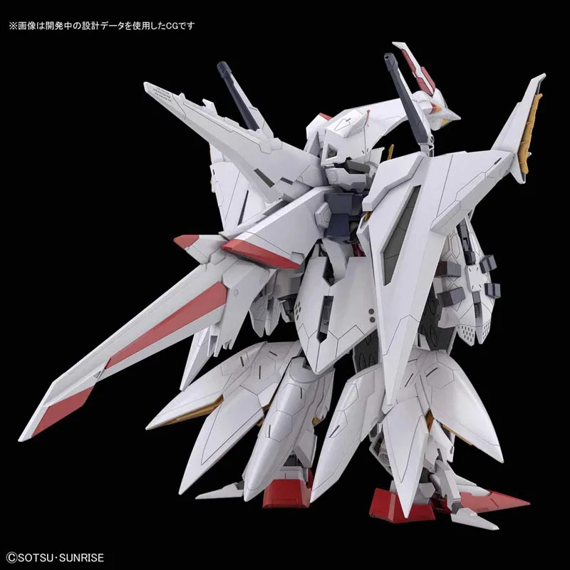 BANDAI HG 1/144 оригинальная модель Gundam RX 104FF PENELOPE MINOVSKY VLUCHT SYSTEEM GUNDAM Mobiele Pak|Игровые