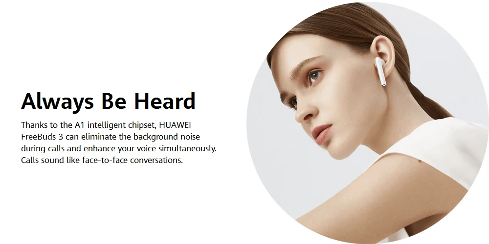 Беспроводные наушники huawei Freebuds 3 TWS, Bluetooth наушники с активным шумоподавлением, Bluetooth 5,1, управление нажатием, 20 часов работы