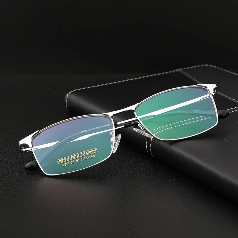 

LANSSY Titanium Alloy Optical Glasses Frame Men Prescription Eyeglasses Men Brand Designer Myopia Eyeglasses Frame#290005