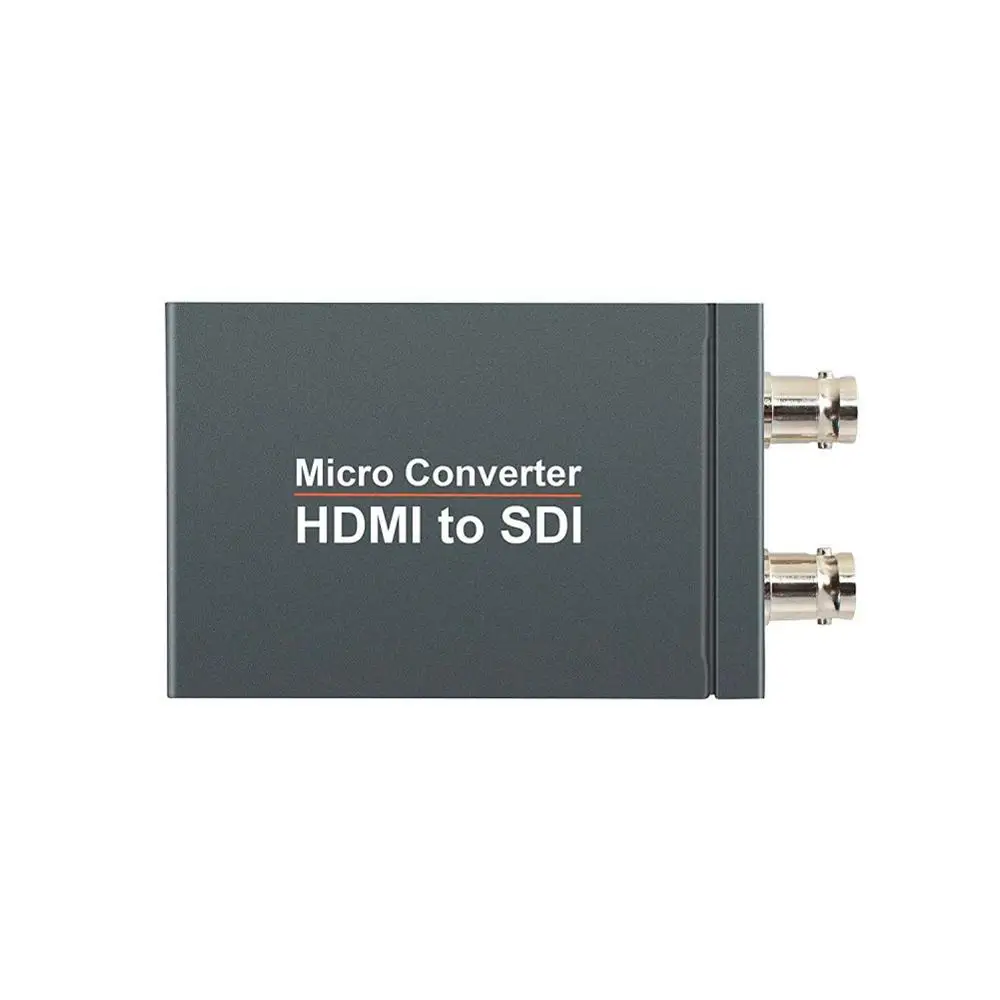 HDMI TO SDI SDI к HDMI/HDMI к SDI с питанием мини 3g HD SD-SDI видео микро Конвертер адаптер с аудио Автоматическое определение формата для камеры - Цвет: HDMI TO SDI