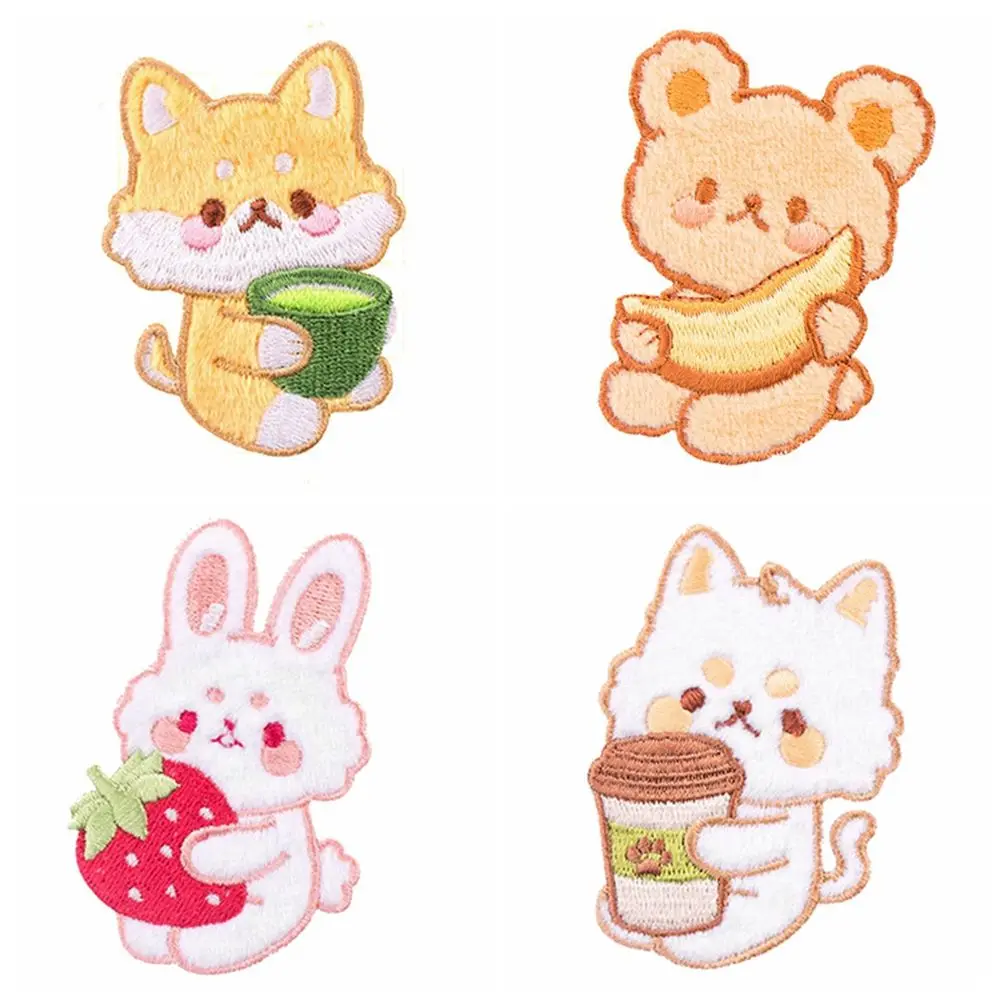 

Cute Dog Applique Lace Trim Sew On Bear DIY Crafts Clothing Supplies Fabric Embroidery Self Adhesive Sticker Patches