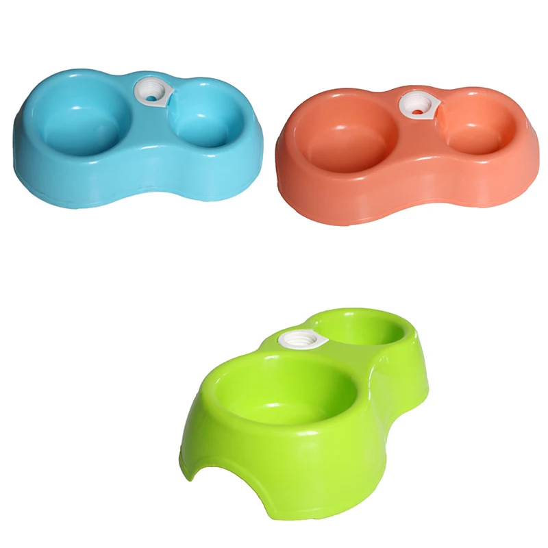 

Candy Color Pet Dogs Cats Food Feeder Bowl Water Bowl Disc Automatic Drinking Water Bowl Pet Supplies