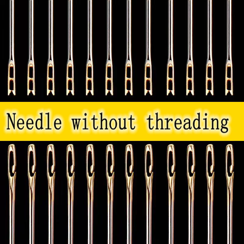 

Needle-free sewing needle household hand sewing needle thread handmade needle embroidery needle sewing needle needle artifact