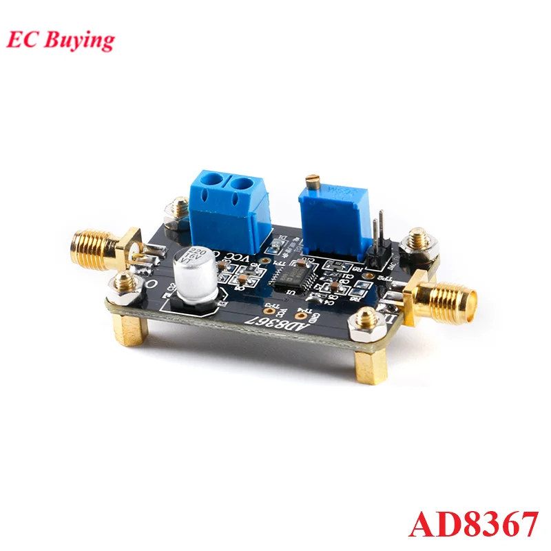 

Модуль усилителя AD8367 VGA с регулируемым коэффициентом усиления, ЦАП VGA, пропускная способность 500 МГц, Плата усилителя 32 дБ