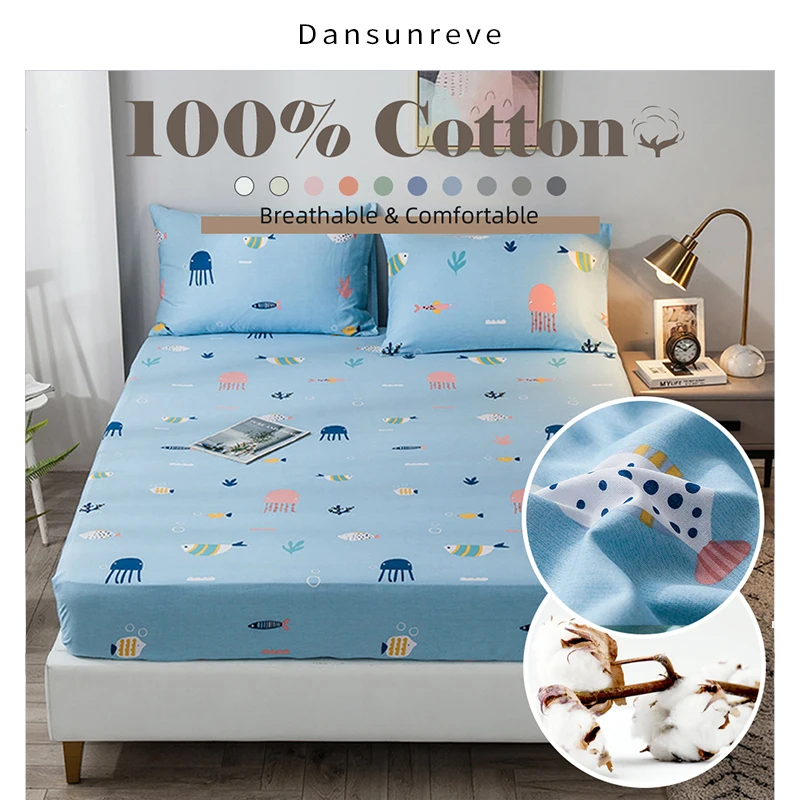Dansunreve и динозавром из мультфильма комплект постельного белья 100% Хлопок