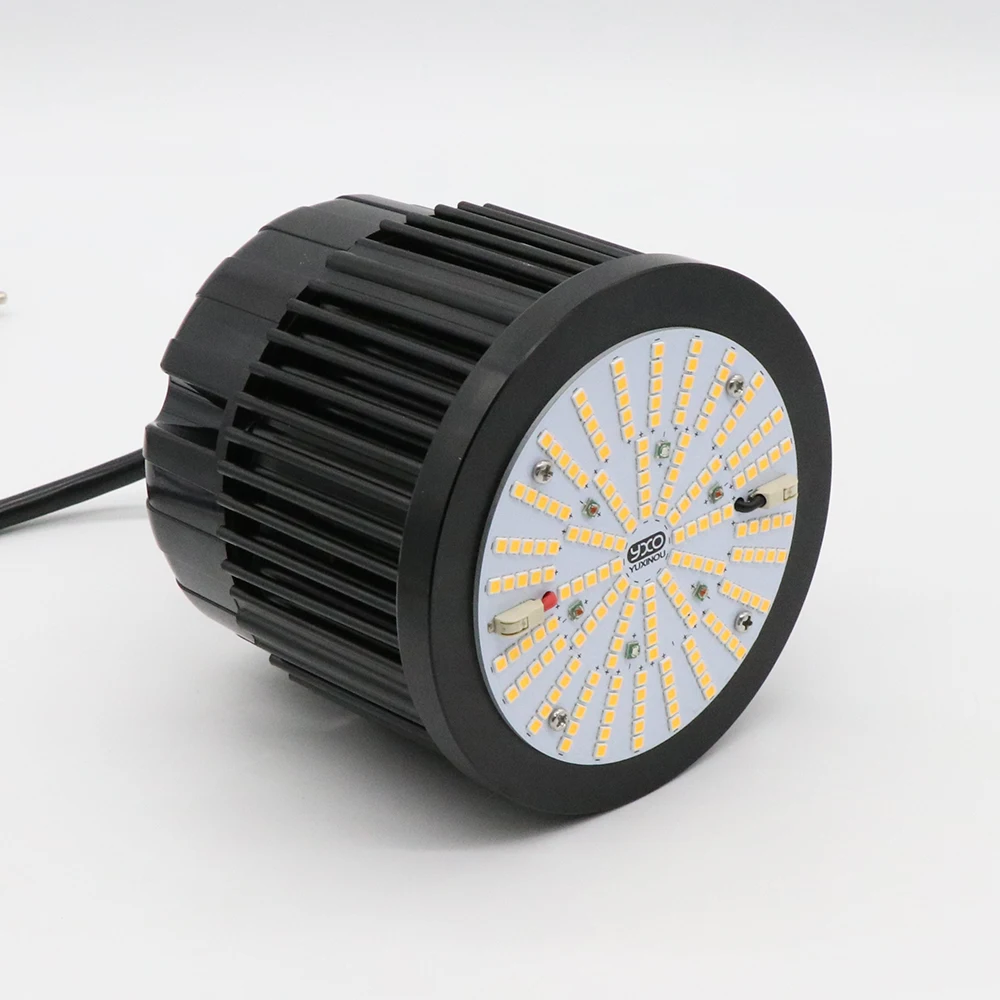 Meanwell драйвер 54 Вт samsung Квантовая плата LM301H CREE XPE 660NM 450NM красный полный спектр крытый светодиодный светильник для выращивания овощей и цветов