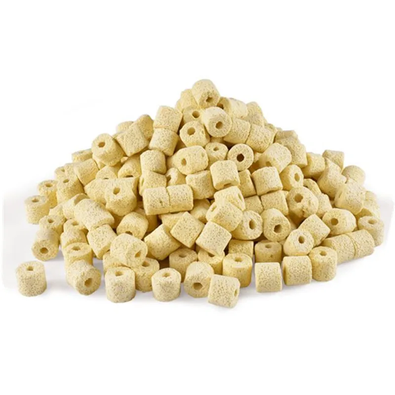 Желтый керамический био пористый фильтр биологические кольца аквариумный