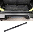 Накладка на багажник автомобиля, внутренняя защита, Накладка на порог заднего бампера для Suzuki Jimny JB64 JB74W 2019 2020