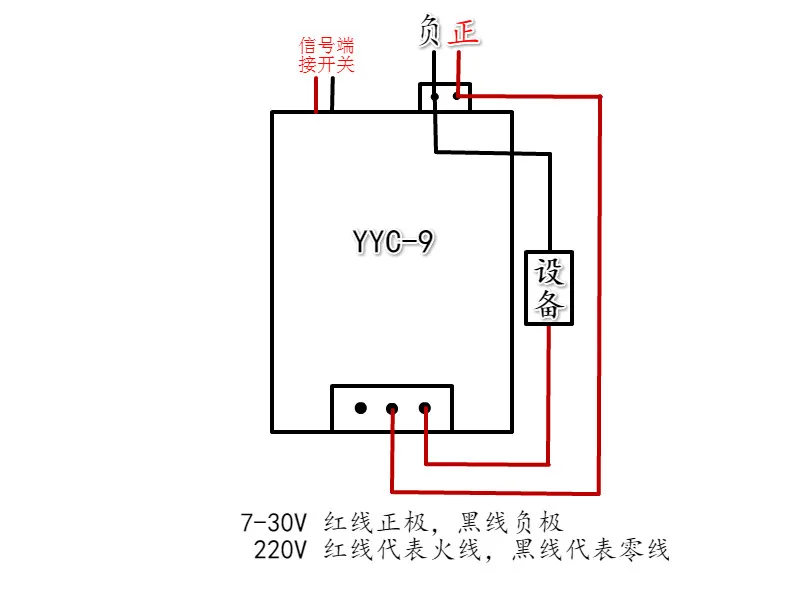 220V высокой мощности 30A задержки/время/реле/модуль цикл синхронизации выключатель