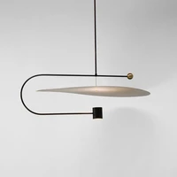 post modern minimalist led pendant light creative designer restaurant dining room studio suspension light fixtures free shipping