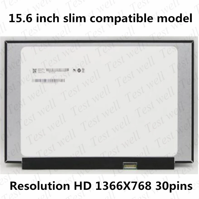 

Оригинальный 15,6-дюймовый ЖК-экран для ноутбука, телефон, модель B156XTN08.0, узкая боковая панель 15,6*1366 eDP 30pin