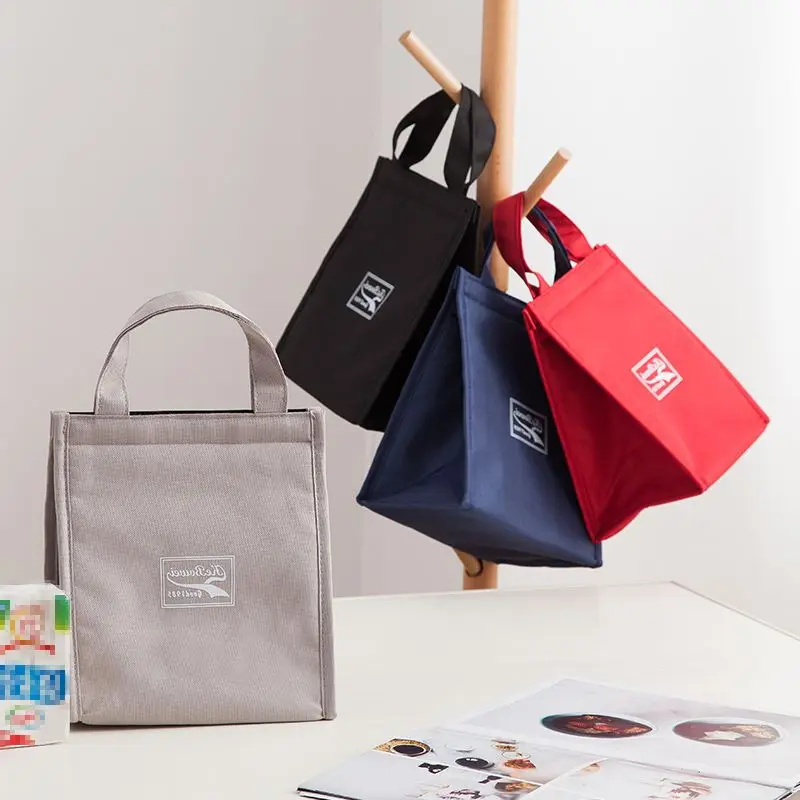 Мужская и женская переносная Изолированная Термосумка для ланча сумка еды