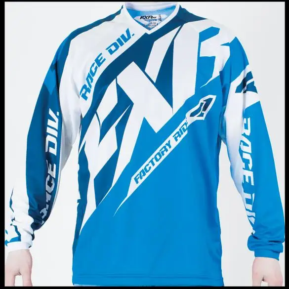 

FXR 360 Divizion Motocross Jerseys DH XC Bicycle Cycling Sport Long Sleeve Shirt ATV BMX MTB Moto Racing Jersey