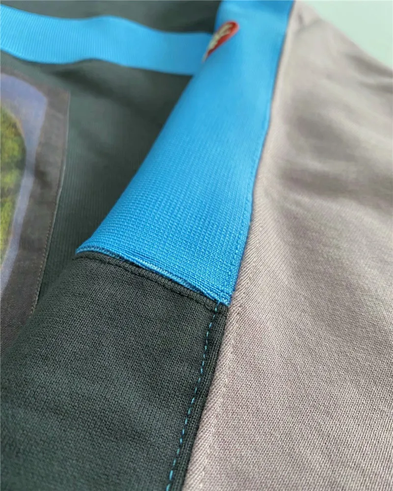 

2021FW CAVEMPT C.E Blue Rib Heavy Hoodie Women Men Women 1:1 High-Quality CAV EMPT Pullover