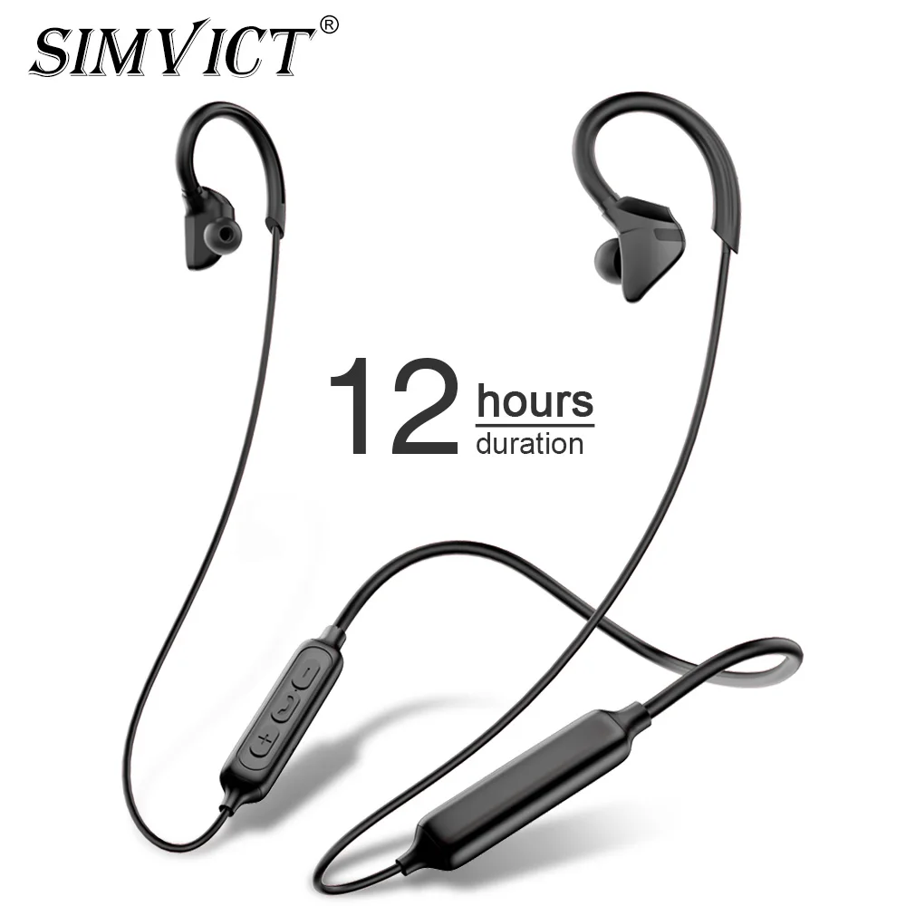 Беспроводные наушники Simvict с шейным ремешком и Bluetooth игровые для iPhone Samsung Huawei Xiaomi