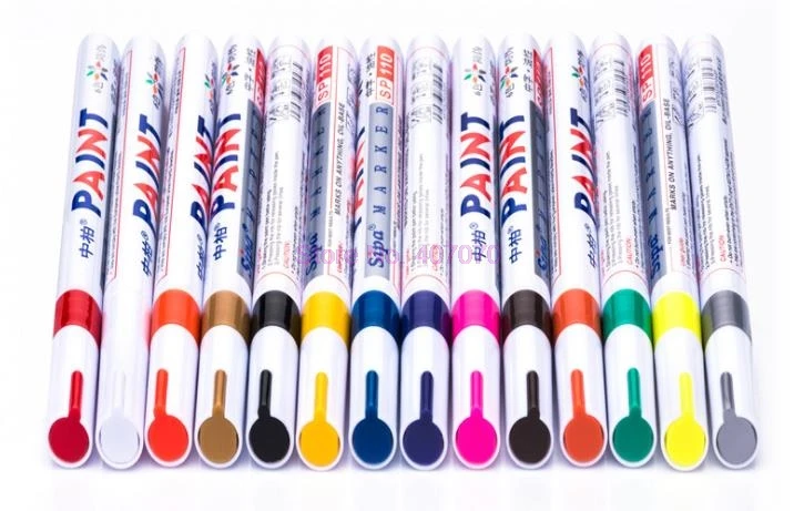 По DHL или Fedex 1000 шт Автомобильный мотоцикл Whatproof шины протектора резиновая краска