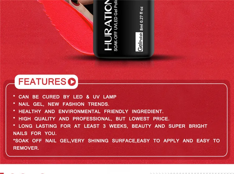 1 флакон 6 мл Лак для ногтей блестящий Блестящий лак полуперманентный Портативный