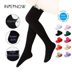 INPEPNOW Baby Tights for Girls Tights Kid 's Pantyhose Girls Stocking Dance Infant Ballet Tights Candy Color Nylon for Children