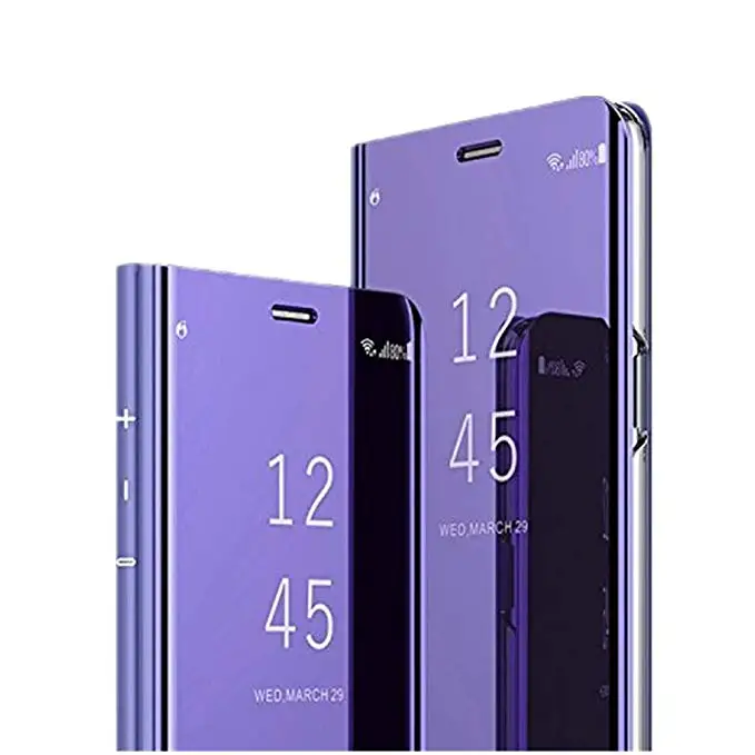 Роскошный зеркальный кожаный флип-чехол для One Plus 7T 5t 6 6t 7 Pro Чехол-подставка для Oneplus 1+ 7 Pro противоударные телефонные чехлы задняя крышка