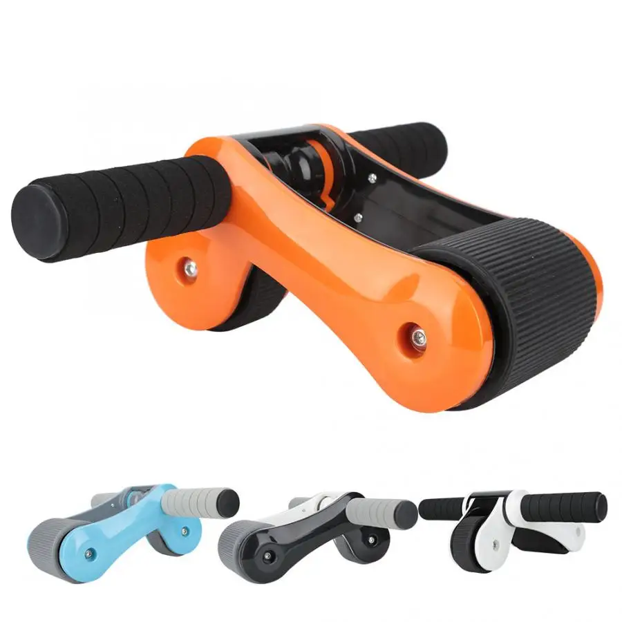 2 колеса Ab роликовый тренажер для мышц брюшного пресса безшумный тренажерный зал