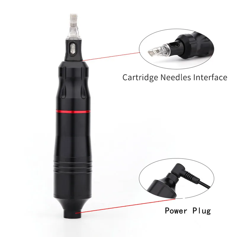 Вращающаяся тату ручка гибридная машинка для перманентного макияжа с