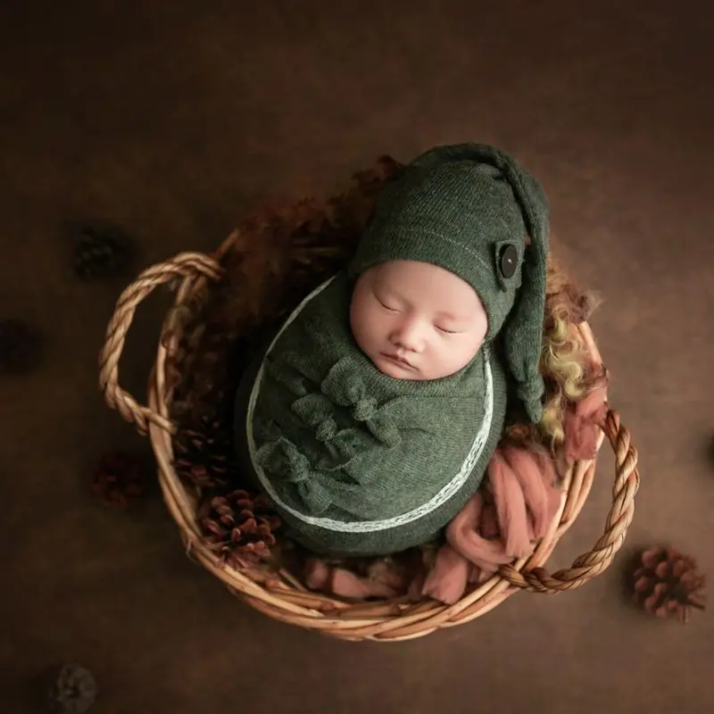 7 шт./компл. реквизит для фотосъемки новорожденных цветочные бантики детские