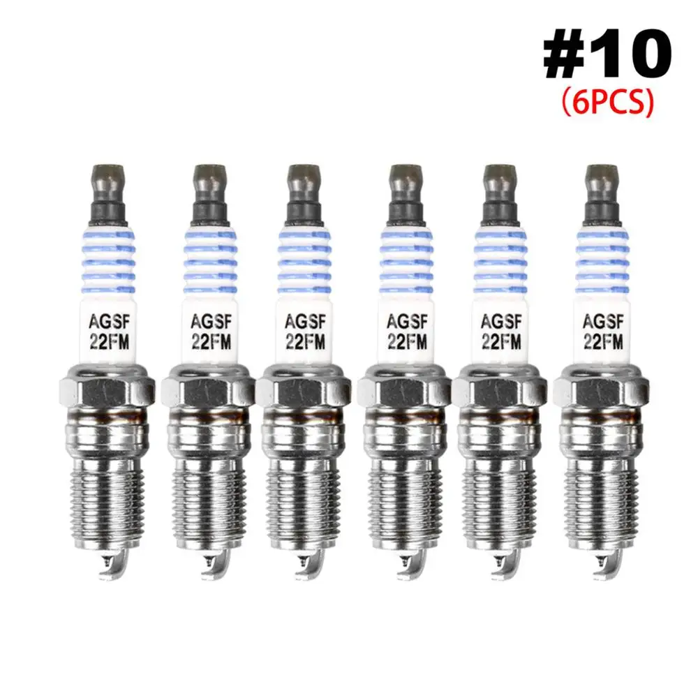 6 шт. AGSF22FM SP 500 свечи зажигания для Ford Ranger aurus Mercury|Свечи и запальные свечи| |